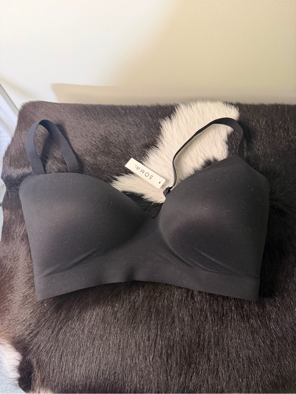 Soma Black Seamless Wireless Everyday Bra